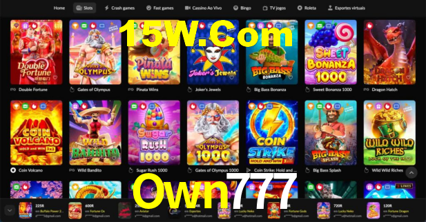 Daily Bonuses Own777